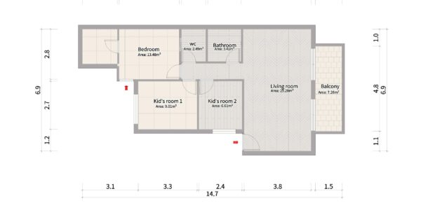 New floor plan